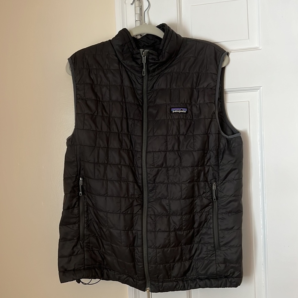 Patagonia Men’s Nano Puff Vest (L) - Forge Grey